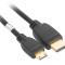 Cablu Tracer HDMI - miniHDMI 1.4v gold 3m negru