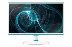 Monitor Samsung T24D391EW 23.6 inch Alb foto