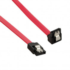 Cablu 4World tip SATA 3 | SATA-SATA 60cm rosu foto