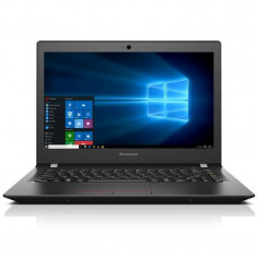 Laptop Lenovo E31-80 13.3 inch HD Intel Core i3-6006 13.3 inch HD 4GB DDR3 128 SSD Windows 10 Pro Black foto
