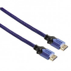 Hama 115481 Cablu HQ High Speed HDMI cu Ethernet pentru PS4 2.5 m foto