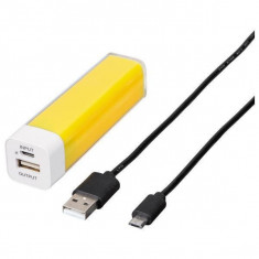 Acumulator extern Hama 124524 2600 mAh Yellow foto