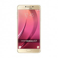 Smartphone Samsung Galaxy C7 C7000 32GB Dual Sim 4G Gold foto