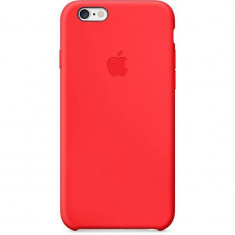 Husa Protectie Spate Apple MGQH2ZM/A Silicone Case Red pentru Apple iPhone 6 foto