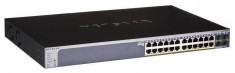 Switch NetGear GS728TPP-100EUS 24 porturi x 10/100/1000 Mb/s foto