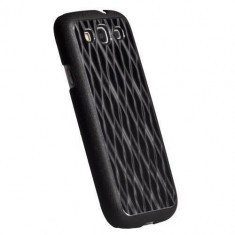 Husa protectie pentru spate Krusell 89746 Bioserie Alucover neagra pentru Samsung Galaxy S3 i9300 foto