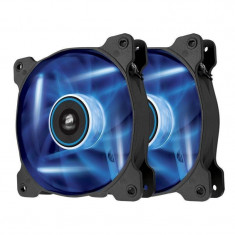 Ventilator pentru carcasa Corsair Air Series SP120 Blue LED High Static Pressure 120mm Fan Twin Pack foto