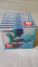 MiniDisc Mini Disc MiniDisk 80 min TDK TDK MD-RXG 80 Mini Disc foto