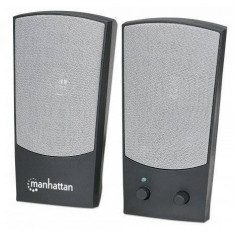 Sistem audio 2.0 Manhattan 4W Black foto