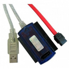 Adaptor 4World USB 2.0 la IDE/SATA Combo 2.5 inch si 3.5 inch foto