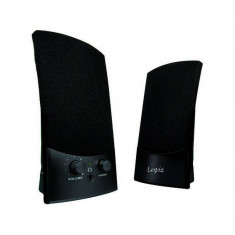 Sistem audio 2.0 Logic LS-10 black foto