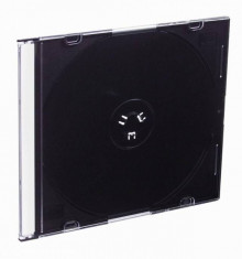 Esperanza Slim Box BLACK 5,2 mm for CD/DVD 200 Pcs. foto