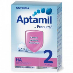 Lapte praf APTAMIL Nutricia HA2 de la 6 luni 600 g foto