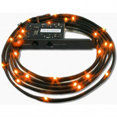 Kit Iluminare carcasa NZXT Sleeved LED Kit 1m Orange foto