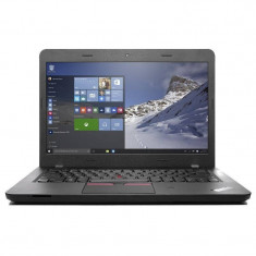 Laptop Lenovo ThinkPad E460 14 inch HD Intel Core i5-6200U 8GB DDR3 192GB SSD AMD Radeon R7 M360 2GB Windows 10 Pro Black foto