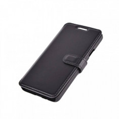 Husa Flip Cover Tellur TLL116103 Book Case Leather neagra pentru Samsung Galaxy Ace 4 foto