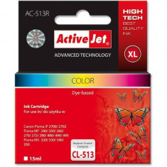 Consumabil ActiveJet Cartus compatibil CL513 XL pentru Canon foto