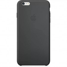 Husa Protectie Spate Apple MGR92ZM/A Silicone Case Black pentru Apple iPhone 6 Plus foto