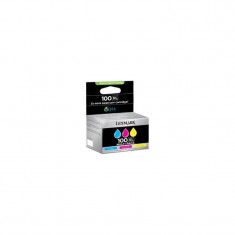 Set cartuse cerneala Lexmark 100XL CMY x3 Return foto