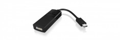 Adaptor RaidSonic IcyBox USB Type-C la HDMI foto
