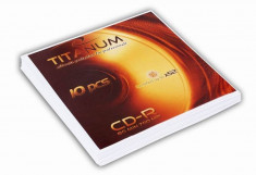 Mediu optic Esperanza CD-R TITANUM 700MB 52x envelope 10 bucati foto