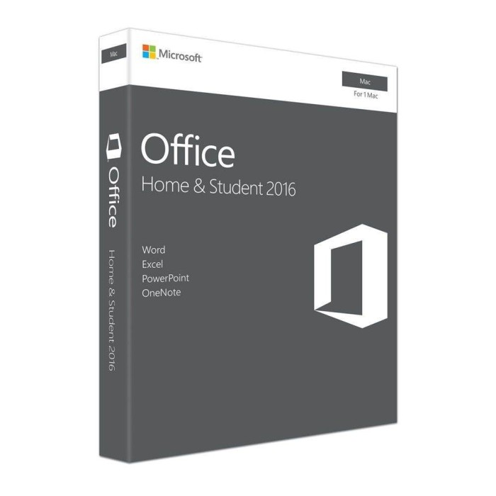 Microsoft Office Home and Student 2016 Engleza pentru Apple Mac Microsoft Office Home and Student 2016 Engleza pentru Apple Mac