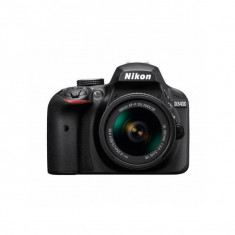 Aparat foto DSLR Nikon D3400 24.2 Mpx Kit AF-P 18-55mm VR Negru foto