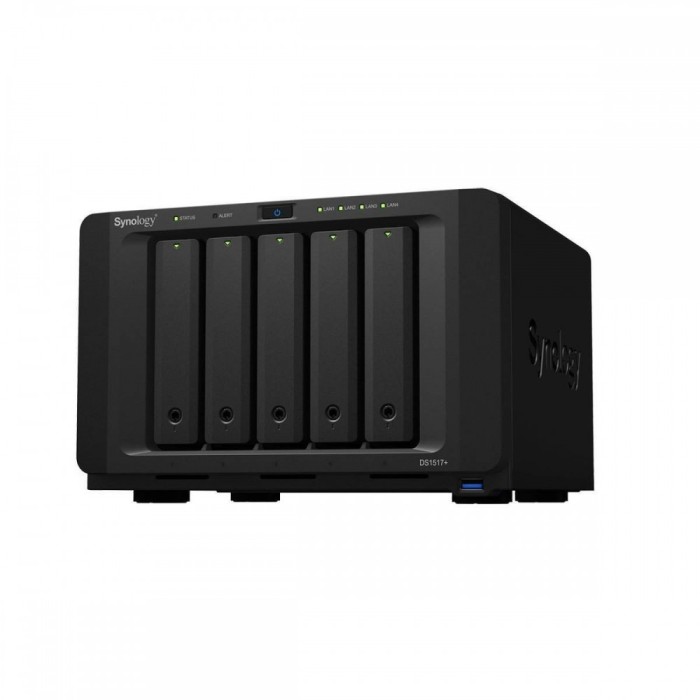 NAS Synology DS1517+ 2GB Intel Atom C2538 Quad Core 2.4 GHz 2 GB 5 Bay 4 x USB foto mare NAS Synology DS1517+ 2GB Intel Atom C2538 Quad Core 2.4 GHz 2 GB 5 Bay 4 x USB foto mare