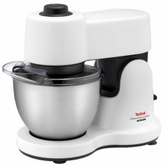 Robot de bucatarie Tefal QB200138 MasterChef Compact 700W alb / gri foto