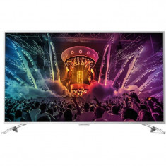 Televizor Philips LED Smart TV 49PUS6561/12 Ultra HD 4K 124cm Ambilight Silver foto