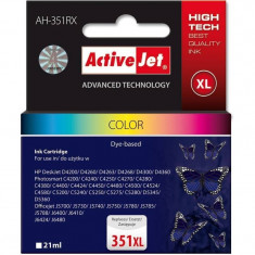 Consumabil ActiveJet Cartus compatibil HP-351xl pentru HP CB338EE Color foto
