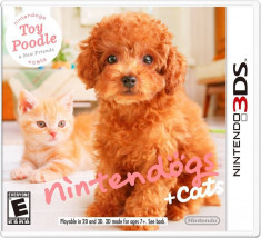 Joc consola Nintendo Nintendogs Cats Toy Poodle and New Friends foto