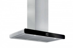 Hota Decorativa Pyramis VIRAGGIO 90cm 669mc/h Touch Control 1 motor 4 viteze Inox si sticla neagra foto