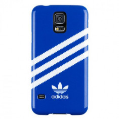 Husa Protectie Spate Adidas Hard Case albastru / alb pentru Samsung Galaxy S5 foto