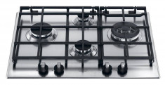 Plita Hotpoint Ariston PK 640 R GH Gaz 4 Arzatoare Aprindere electrica Inox foto