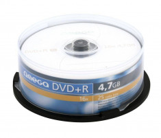 Mediu optic Omega DVD-R 4.7GB 16 25 bucati foto