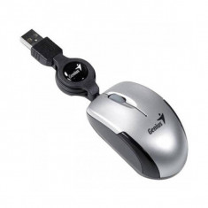 Mouse Genius Micro Traveler V2 USB Silver foto