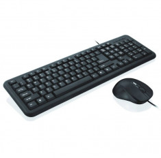 Kit tastatura si mouse Ibox OFFICE KIT II Black foto