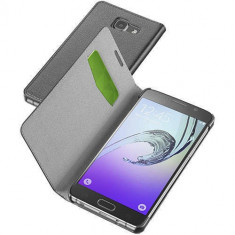 Husa Flip Cover Cellularline BOOKESSGALA516K Agenda Essential Negru pentru Samsung Galaxy A5 2016 foto