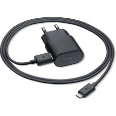 Incarcator retea rapid Microsoft AC-60E microUSB 1500 mAh negru foto