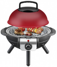 Gratar electric Trisa BBQ Junior 1000W Rosu / Negru foto