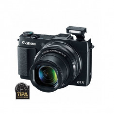 Aparat foto Canon Powershot G1X Mark II 12.8 Mpx zoom optic 5x Negru foto