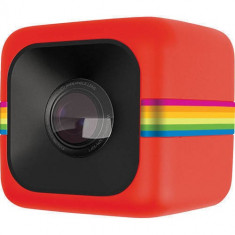 Camera Video de Actiune Polaroid Sport Cube Full HD Rosu foto