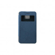 Husa Flip Cover Goospery Wow pentru Samsung Galaxy S2 I9100 Albastru foto