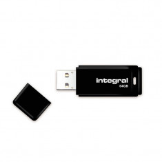 Memorie USB Integral 64GB USB 2.0 Black foto