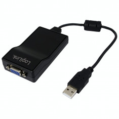 Logilink Adaptor USB 2.0 pentru VGA foto