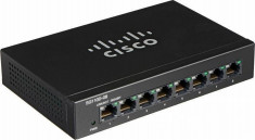 Switch Cisco SG110D-08-EU 8 porturi foto