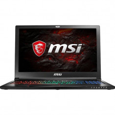 Laptop MSI GS63VR 7RF Stealth Pro 15.6 inch Ultra HD Intel Core i7-7700HQ 16GB DDR4 2TB HDD 256GB SSD nVidia GeForce GTX 1060 6GB Windows 10 Black foto