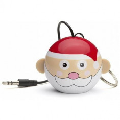 Boxa portabila KitSound Mini Buddy Father Christmas 2W red / white foto