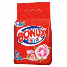 Detergent de rufe automat BONUX 3in1 Rose 2kg foto